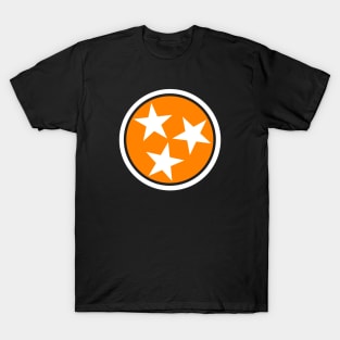 Tennessee Flag Stars // Big Orange T-Shirt